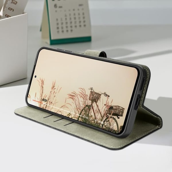 Blackview A96:n kansi - AVIZAR - Lompakko ja teline - musta Svart