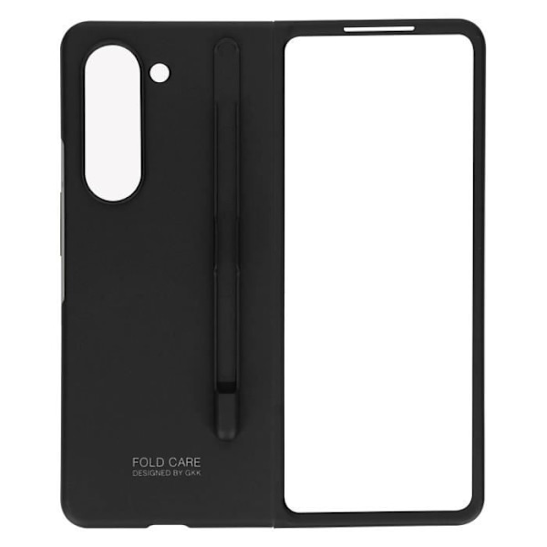 Kotelo - AVIZAR - Samsung Galaxy Z Fold 5 - Jäykkä - Musta - Iskun- ja naarmuuntumaton Svart