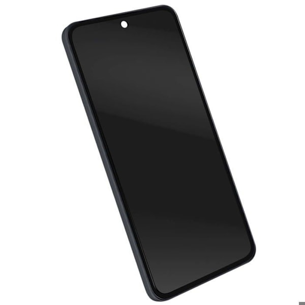 LCD-skärm för Samsung Galaxy A55 med touchglas och svart Relife-chassi Svart