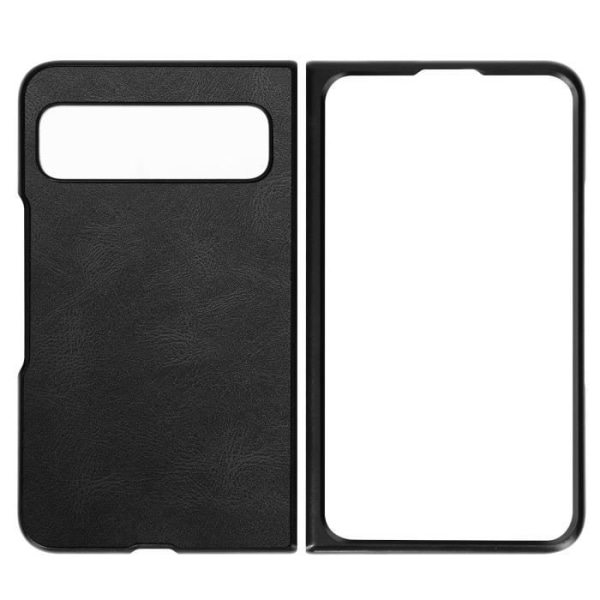 Hårt skyddsfodral för Google Pixel Fold - AVIZAR - Svart - Syntet - Mjuk beläggning Svart