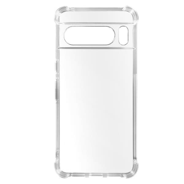 Cover - UNDERRETTE - Classic Bump - Blød Stødabsorberende - Transparent - Google Pixel 8 Pro Vit
