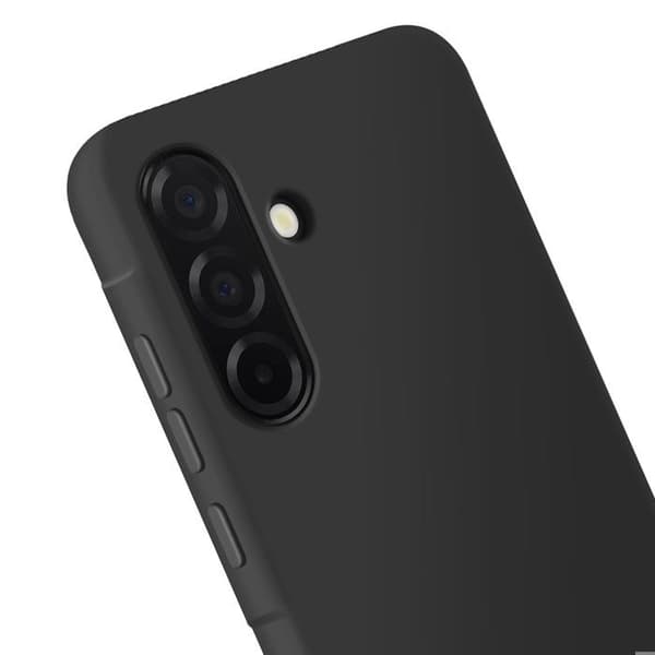 Cover til Samsung Galaxy A37 Silikone Mat Beskyttelse Fin Akashi Sort Svart