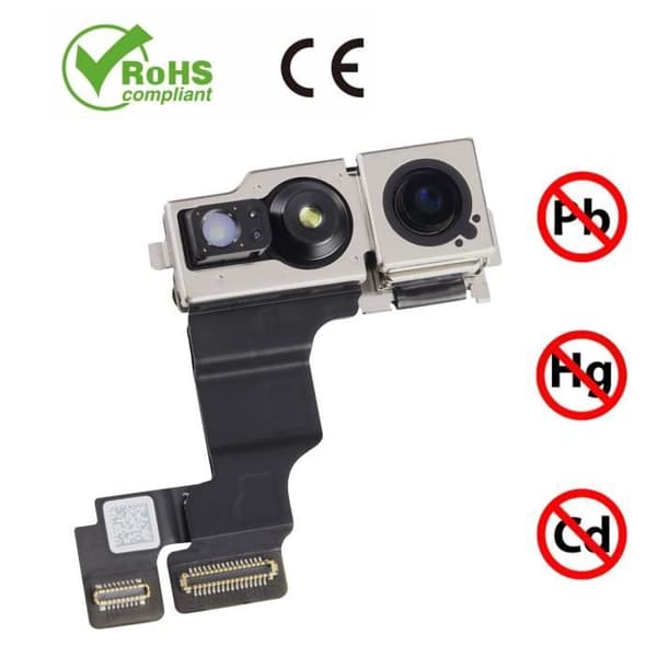 Frontkamera - RELIFE - iPhone 15 - 12MP Selfie Sensor - Svart Svart