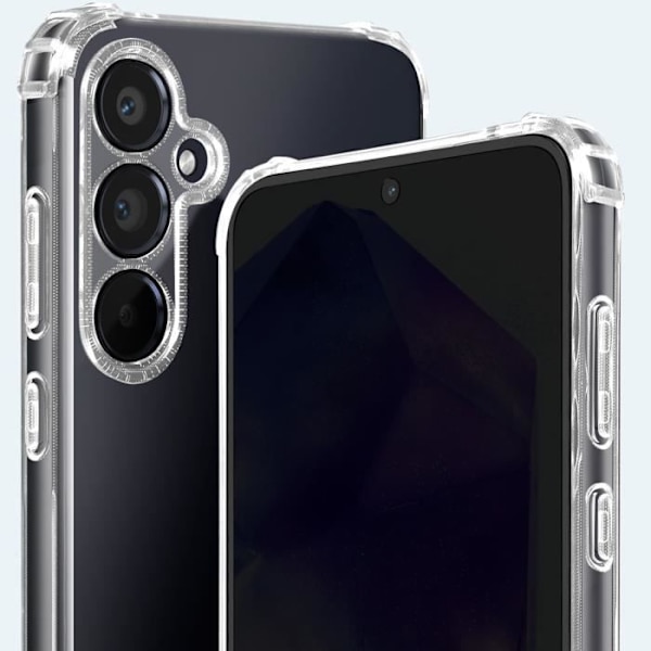 Suojakuori Samsung Galaxy A55 5G Silikoni Iskunkestävä Vahvistetut kulmat Akashi Transparent Transparent