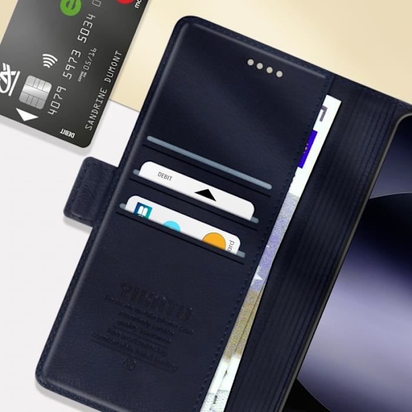 Fodral för Xiaomi Redmi Note 14 4G Videostöd Blå Natt Blå