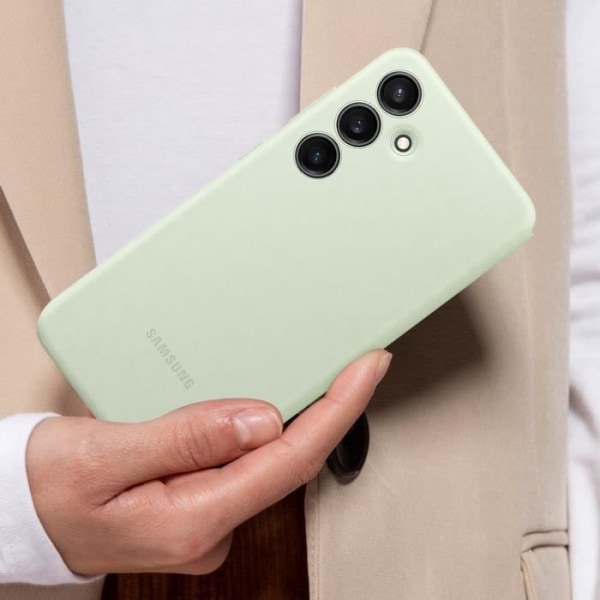 Samsung S24 Plus etui Flip Touch Window Smart View Samsung Green Grön