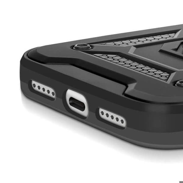 Coque Ring - MAYAXESS - iPhone 17 Pro Max - Sort - Magnetisk Rotationsring - Drejelig Kamera Cover Svart