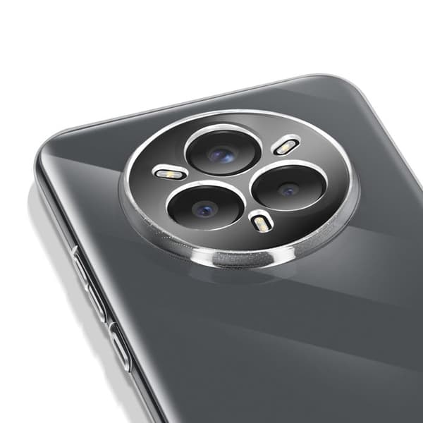 Coque - Realme - 14 Pro Plus - Silikone Blød - Transparent - Stødabsorberende og Rids resistent Vit