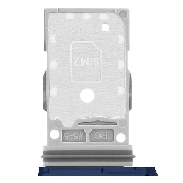 SIM-kasse - AVIZAR - Galaxy S25/S25 Plus - Dobbelt Nano SIM - Natblå - Original Blå