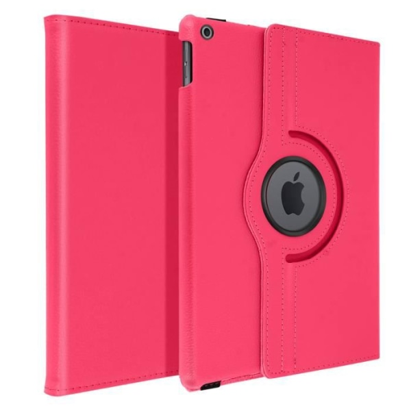 Apple iPad 2019 10.2 fodral heltäckande 360° roterande stativ Fuchsia Rosa Rosa