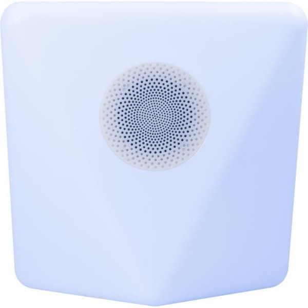 Bluetooth lyshøjttaler - ColorLight - Rock - 45W - 8 timers batterilevetid - Vandtæt Vit