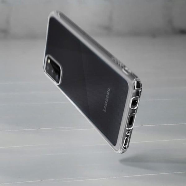 Coque - Samsung - Galaxy A41 - Hårdskydd - Ultrafin - Transparent Vit Klar vit