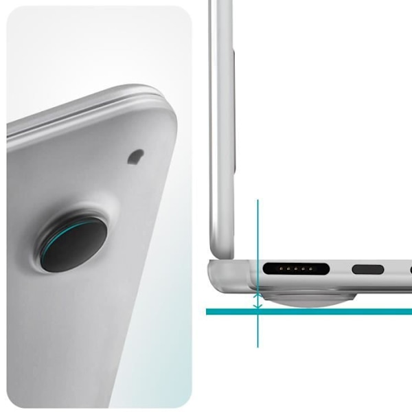 Taske til MacBook Air 13'' 2024 og 2022 - SPECK - Smartshell - Gennemsigtig - Stiv Transparent