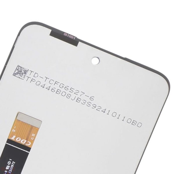 LCD-näyttö ja kosketusnäyttö Motorola Moto G55 Relife Musta Svart