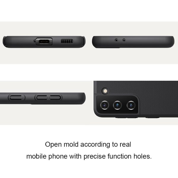 Skyddsfodral - Nillkin - Galaxy S21 - Super Frosted Shield - Svart - IP68 Svart