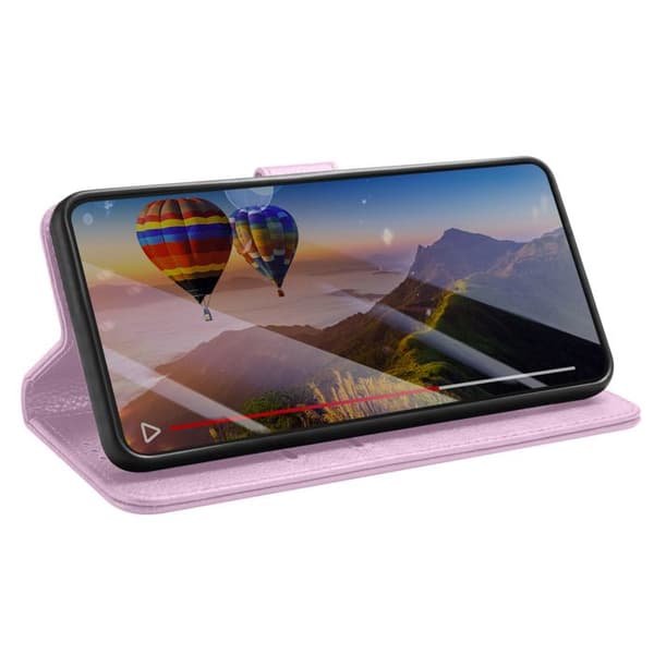 Plånboksfodral för Galaxy S26 med Stödfunktion och Magnetflik Zanaé Rosa Ros