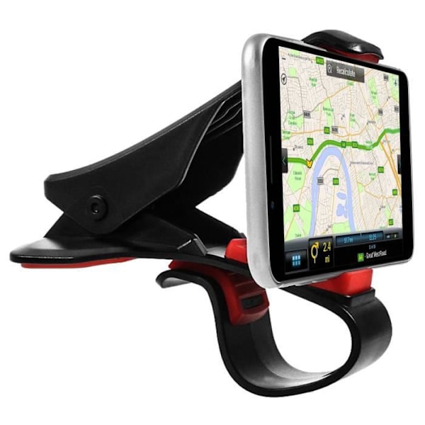 Støtte Bil - AVIZAR - Universal - Dashboard Montering - Anti-Rutsji - Smartphone op til 5.3 cm