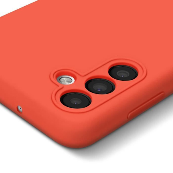 Silikonfodral kompatibelt med Samsung Galaxy A13 5G, A04s Red Case