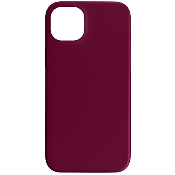 Suojakuori iPhone 15 Plus:lle Puolijäykät Soft-touch Fast Cover -viinitakka Röd