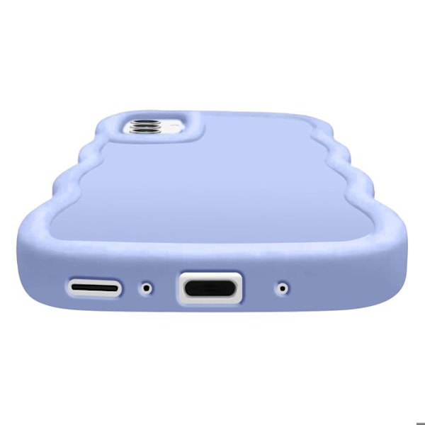 Coque för Samsung Galaxy S23 FE Silikon Stötsäker Candy Serie Lavendel Lila