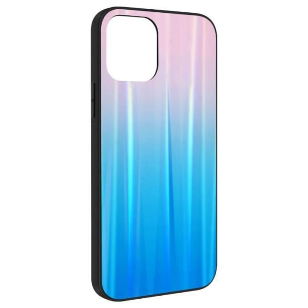 Coque - ILMOITTAKAA - iPhone 12/12 Pro - Holografinen - Kahdenmateriaalinen - Ohut ja kevyt Svart ros