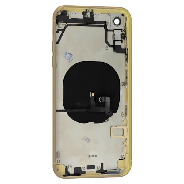 Komplett chassi för iPhone XR - AVIZAR - Gul - Centralram och bakruta Gul