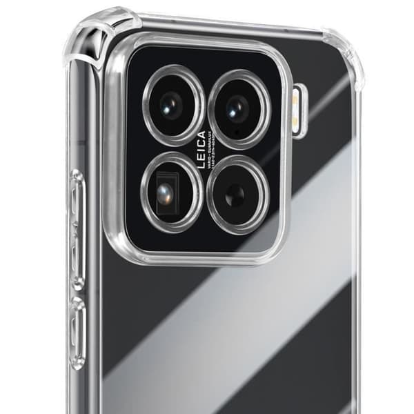 Chockresistent Skydd - Xiaomi 15 Pro - Förstärkta Hörnor - Lätt Design - Transparent Transparent