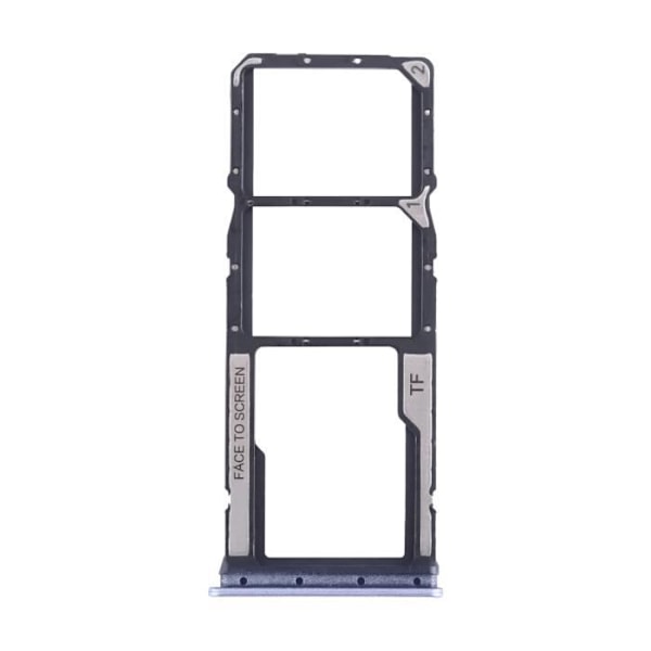SIM-kortbakke til Xiaomi Poco C65 - AVIZAR - Dual Nano SIM og micro-SD - Lilla Lila
