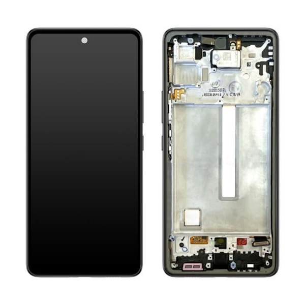Komplett block Samsung Galaxy A53 5G LCD-skärm Touchglas Original Samsung svart