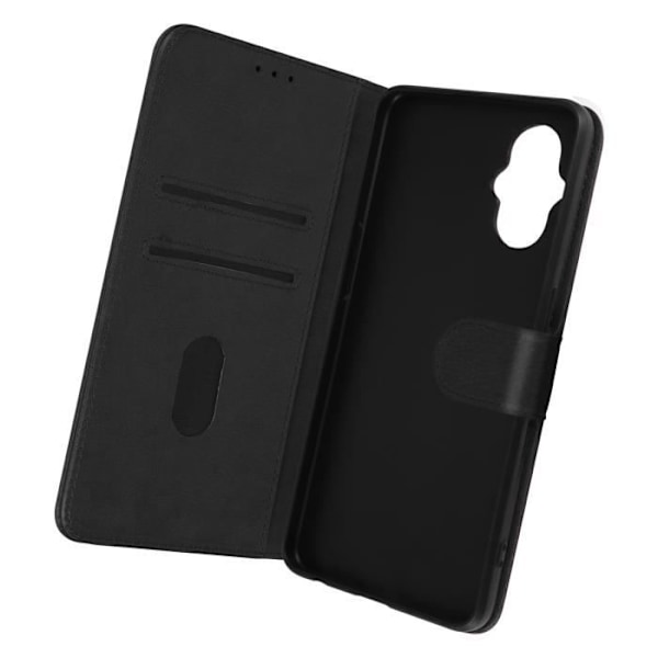 Cover - AVIZAR - Oppo Reno 8 Lite 5G - Videostøttefunktion - Sort Svart