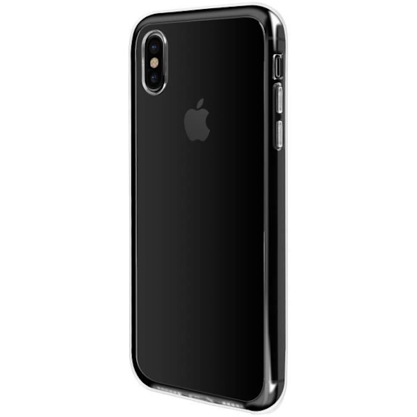 iPhone X / XS kuori - Täydellinen suoja - Ultra-läpinäkyvä - Geelisilicone - Kovakristalli Transparent