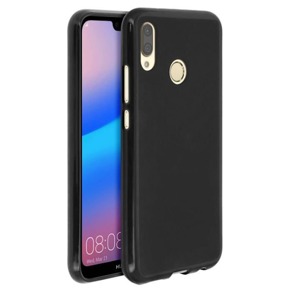 Coque - Huawei - P20 Lite - Silikongel - Antitraces - Mjuk Svart