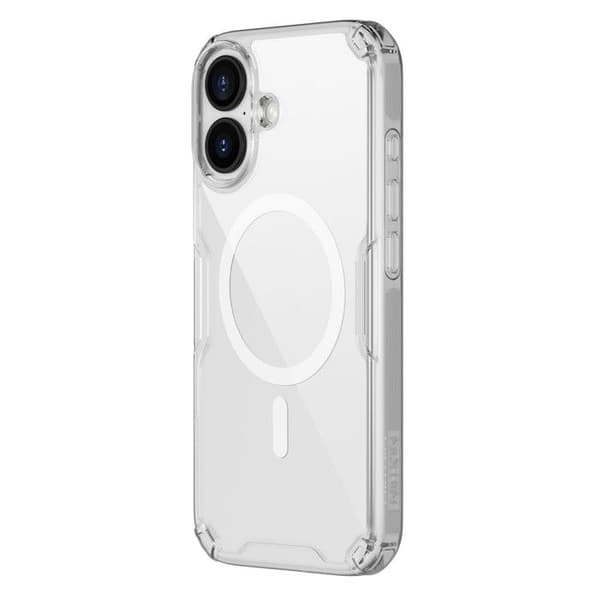 iPhone 17 - TPU+PC kuori, läpinäkyvä, MagSafe kuori Transparent