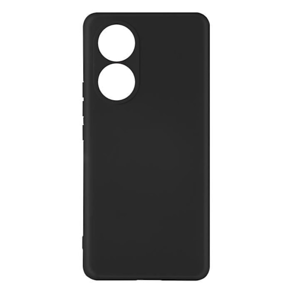 Beskyttelsescover - Huawei - Nova 9 / Honor 50 - Semi-stift silikone - Soft-touch finish - Sort Svart