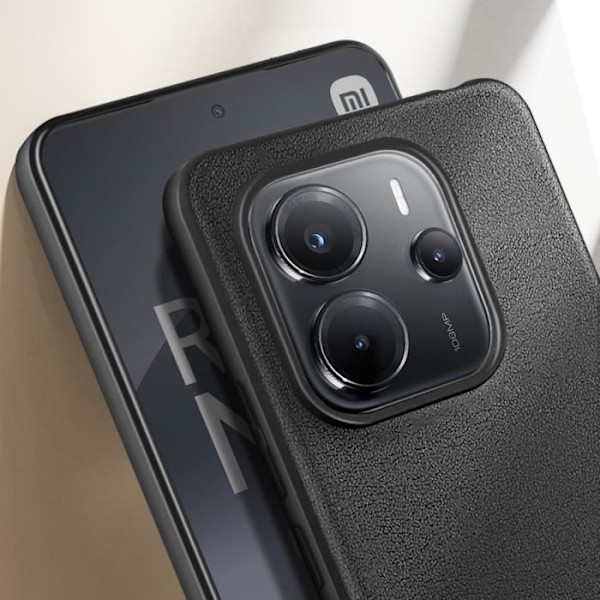 Skydd för Xiaomi Redmi Note 14 4G Stötresistent Matt Finish Tillverkat för Xiaomi Svart Svart