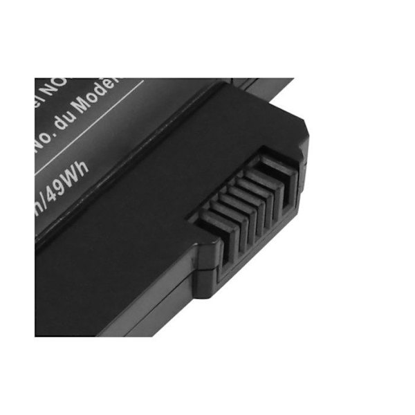 Li-ion batteri 4400mAh til bærbar computer kompatibel med HP 404887-241 11.1V sort Svart