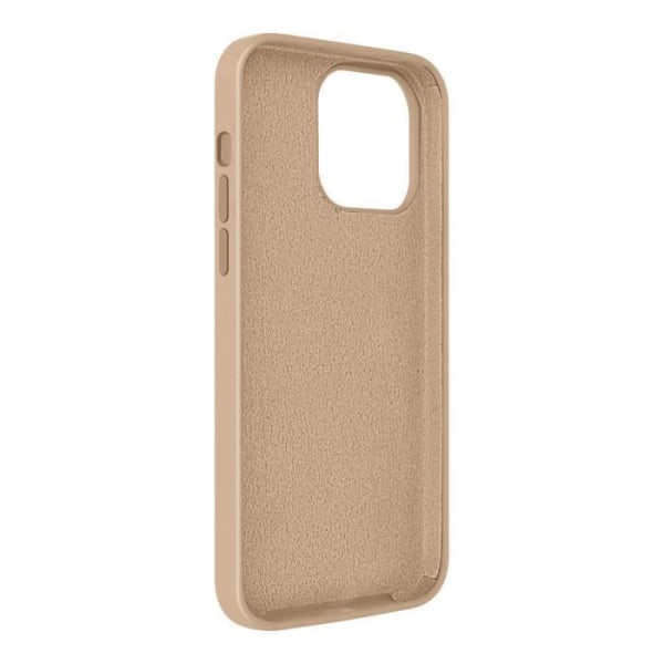 iPhone 14 Pro Max Case Puolijäykkä Thin Soft Interior Moxie hiekka pinkki