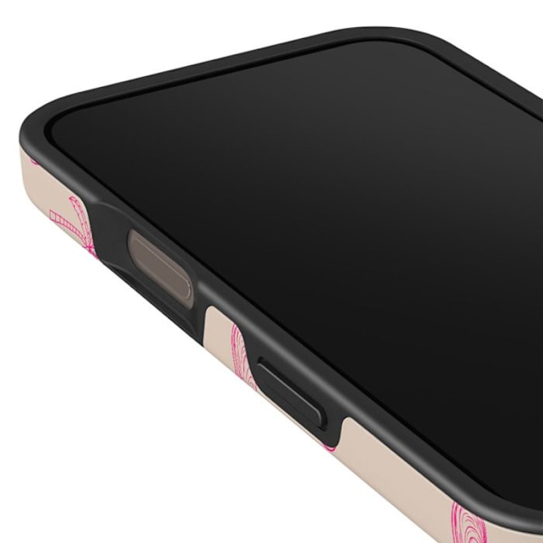 Coque MagSafe för iPhone 16 Pro Max Elegant Strandmotiv Please Burga Flerfärgad Svart