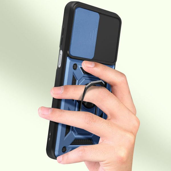 Mobilcover - MAYAXESS - Samsung Galaxy A15 - Rød - Hård - Stødabsorberende Röd