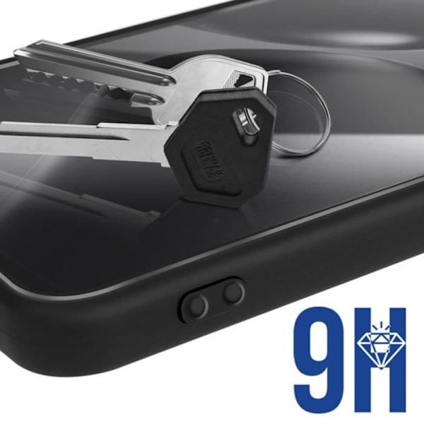 Coque til Xiaomi 14T Silikone Soft Touch og 3mk Tempereret Glas Sort Svart