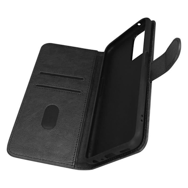 Oppo A76, A96 og Realme 9i Cover - AVIZAR - Pungcover - Standfunktion - Sort Svart