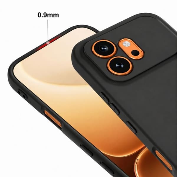 Cover til Honor 600 Blød Beskyttelse med Håndledsrem Sort Svart