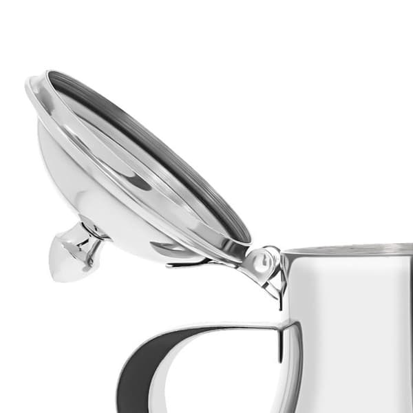 Teverk - SIGNATUR - 1,2L - Rostfritt Stål - Hällpip - Elegant Lock Grå