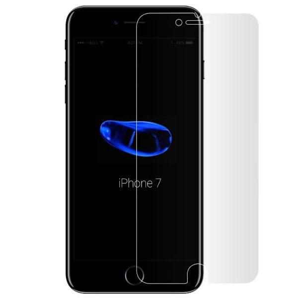 iPhone 7 ja iPhone 8 läpinäkyvä näytönsuojakalvo - Sormenjälkiä estävä