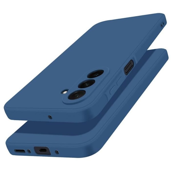 Coque för Samsung Galaxy A26 Silikon Mjuk Matt Mörkblå Blå