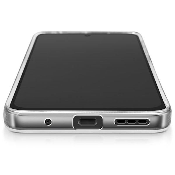 Coque til Motorola Moto G15 og G15 Power Silikone Fleksibel 2mm Transparent Vit