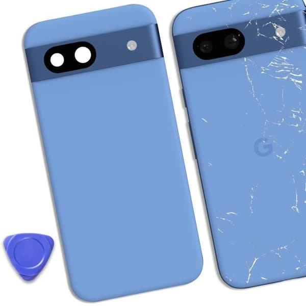 Cachebatteri - Google Pixel 8a - Sininen - Yksinkertainen asennus - Komponenttien suojaus Blå