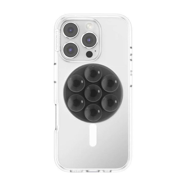 Support PopGrip MagSafe til Smartphone Collection Suck-Up PopSockets Sort Svart