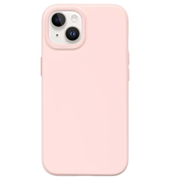 Mobilskal för iPhone 14 Plus Kompatibel med MagSafe SolidSuit ShockSpread Rhinoshield Rose Rosa