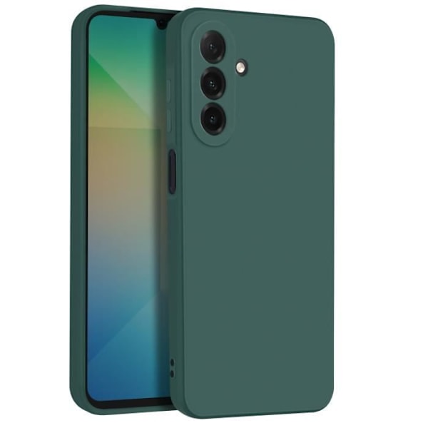 Coque til Samsung Galaxy A26 Blødt Mat Silikone Mørkegrøn Grön